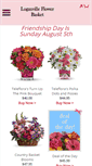 Mobile Screenshot of loganvilleflowerbasket.com